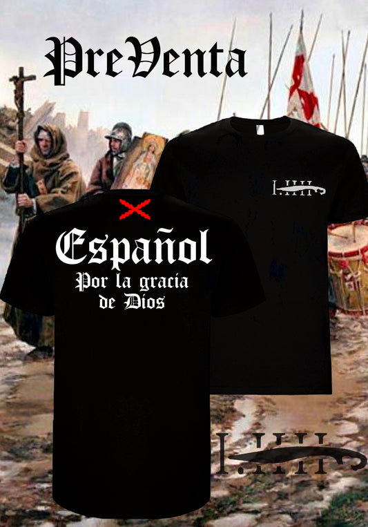 Camiseta Español por la gracia de Dios