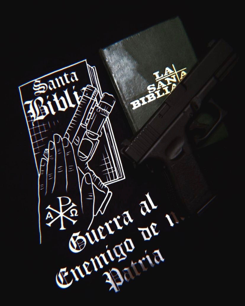 Camiseta “GUERRA AL ENEMIGO DE MI PATRIA”