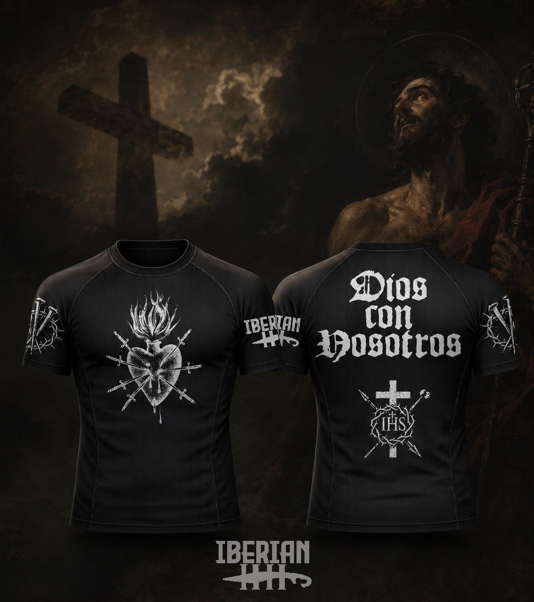 RASHGUARD DIOS CON NOSOTROS