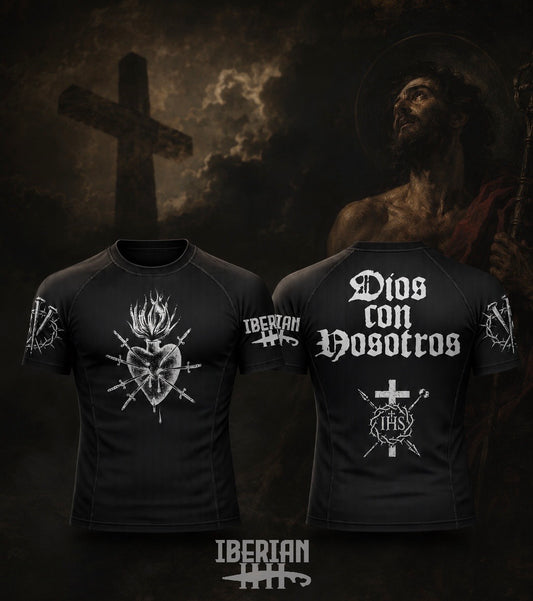 RASHGUARD DIOS CON NOSOTROS